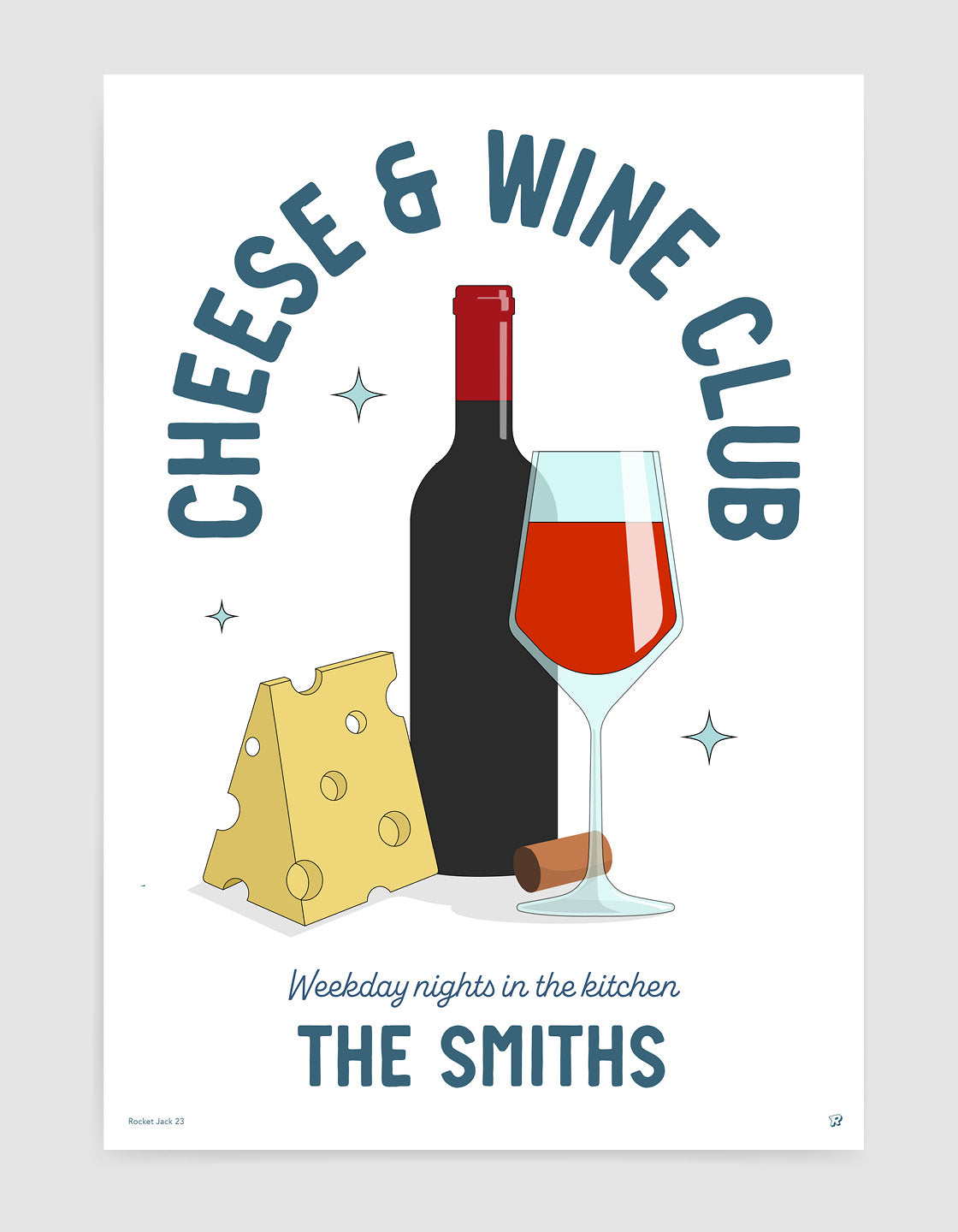 Cheese and wine club - personalised