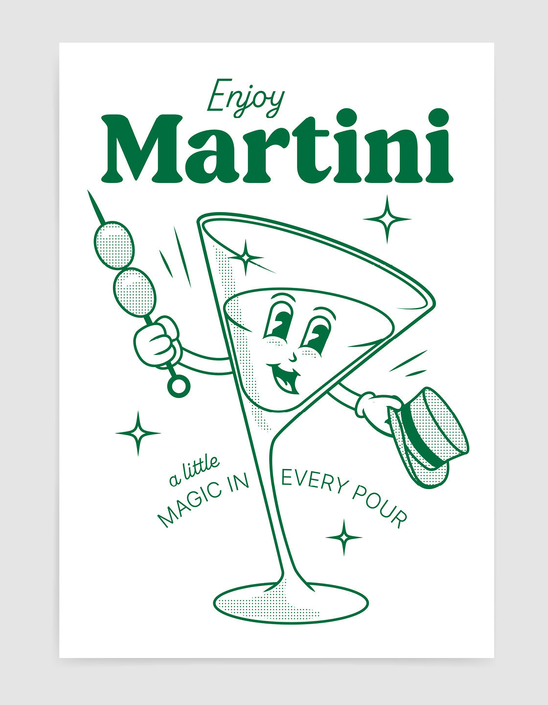Retro Martini