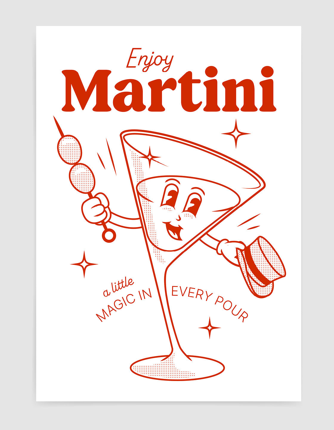 Retro Martini