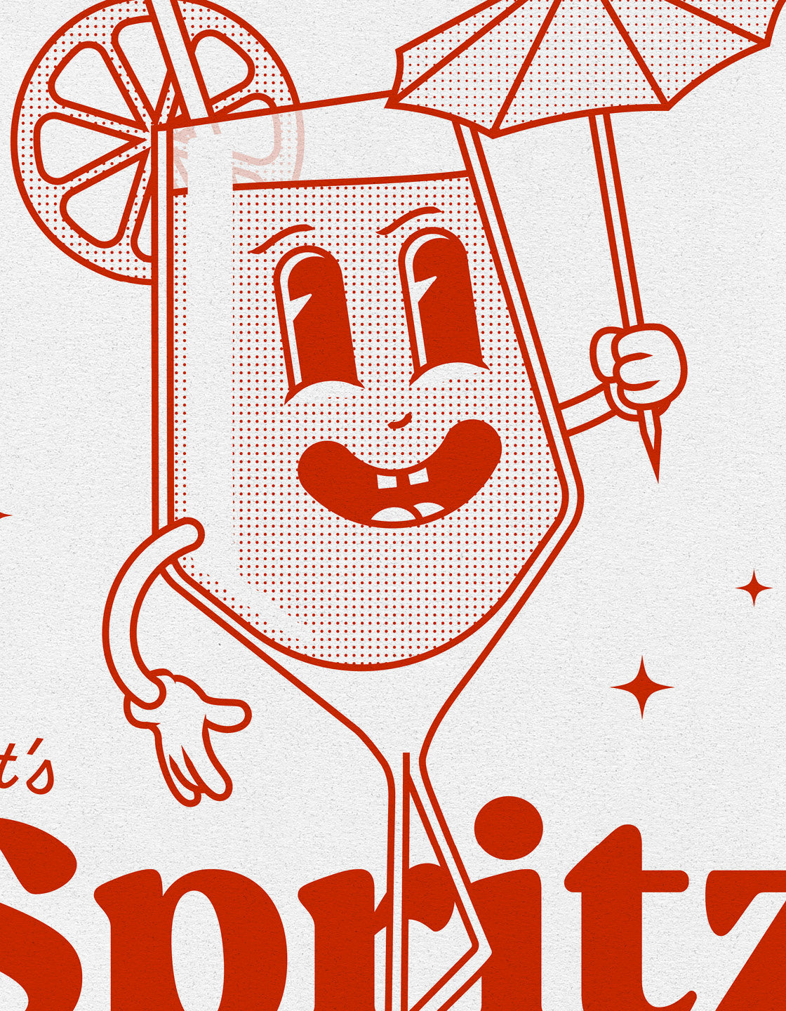 Retro style Spritz