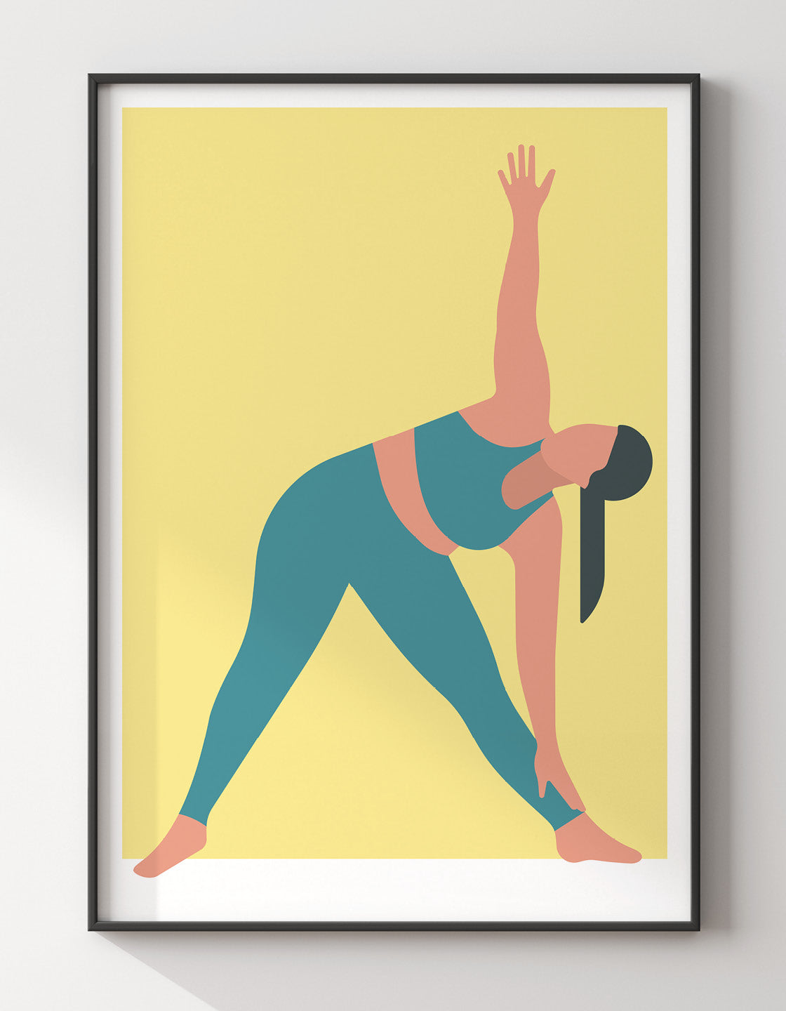 Triangle pose