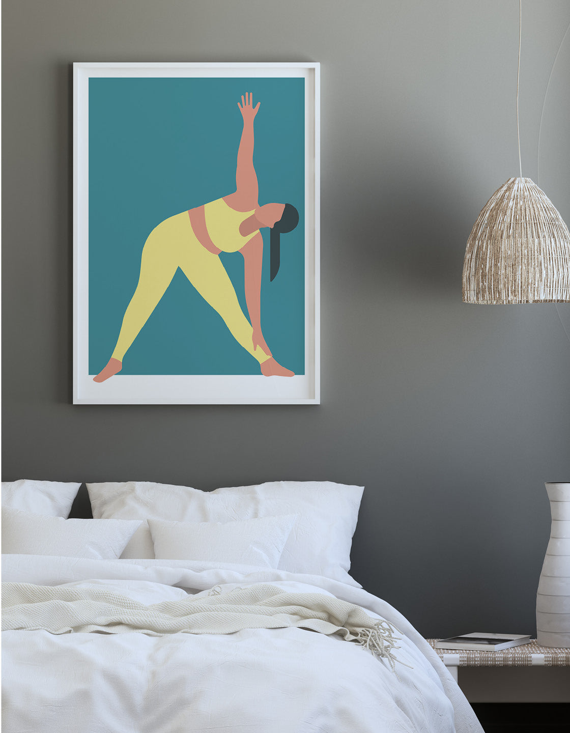 Triangle pose