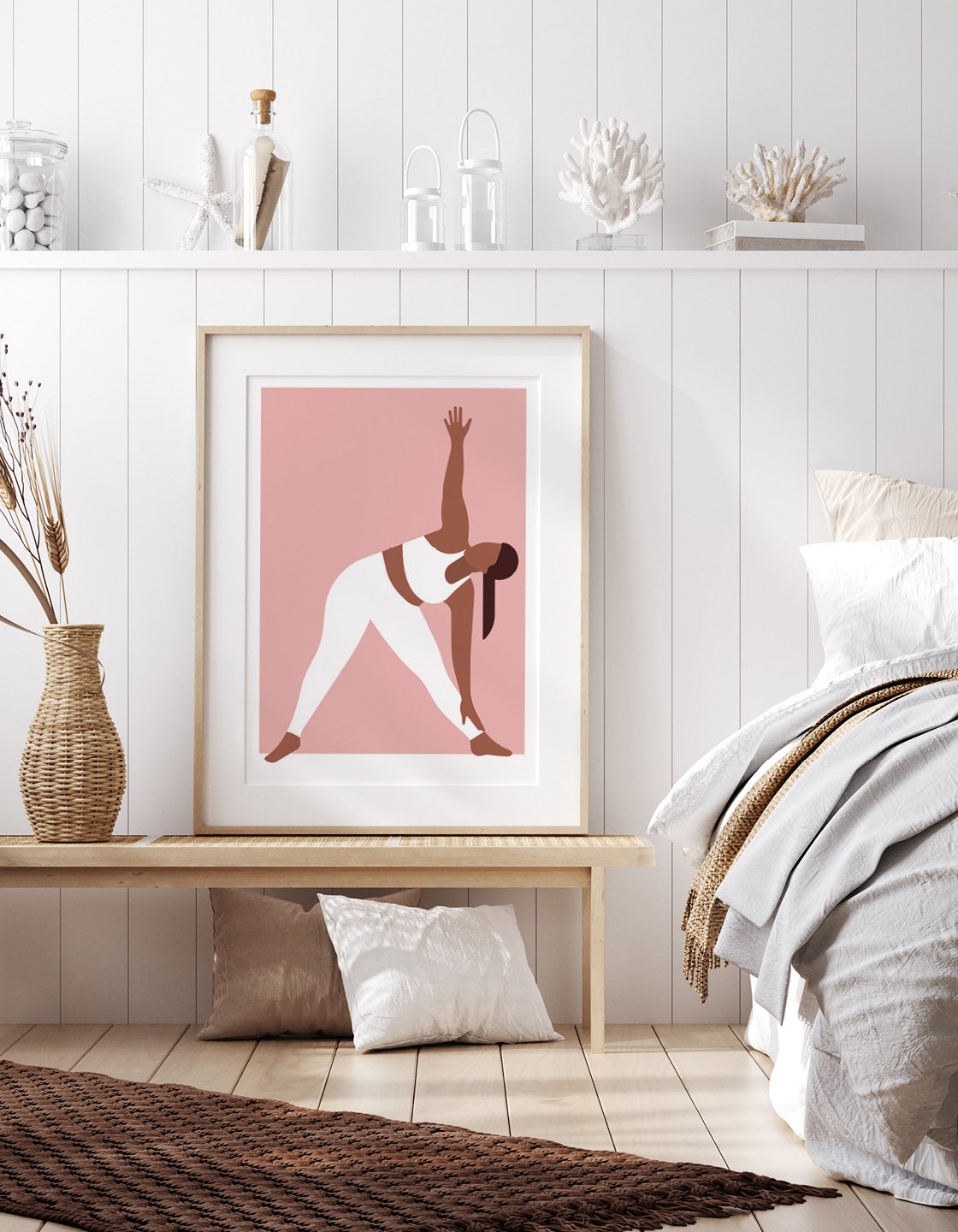 Triangle pose