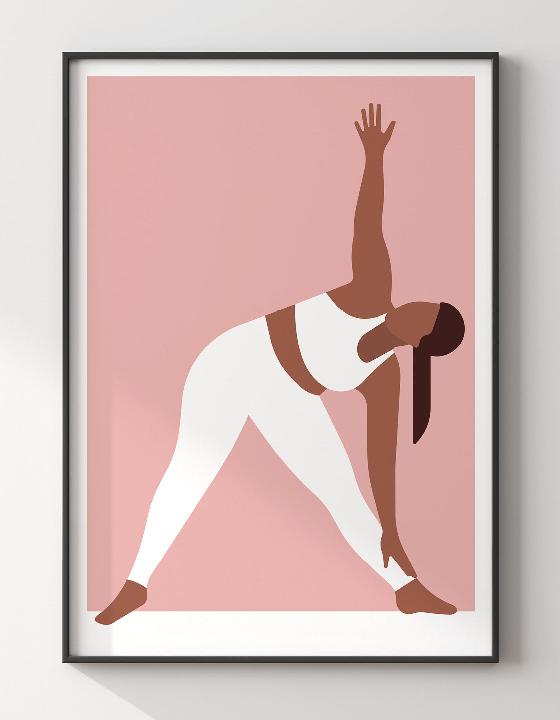 Triangle pose