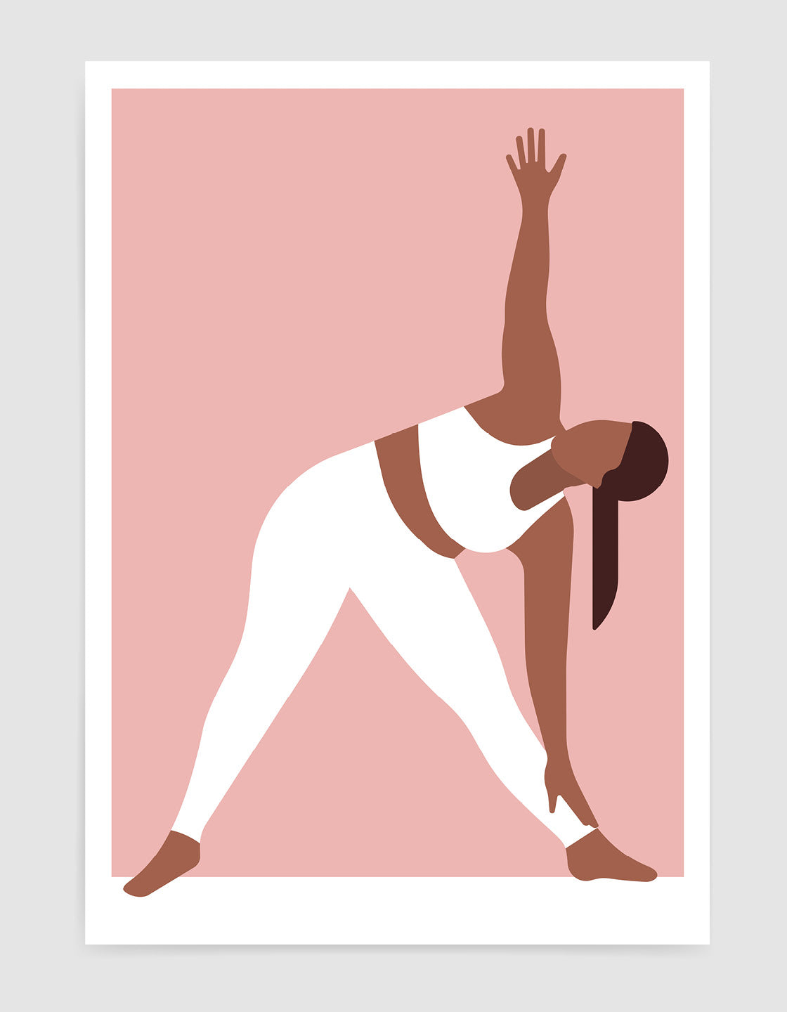 Triangle pose