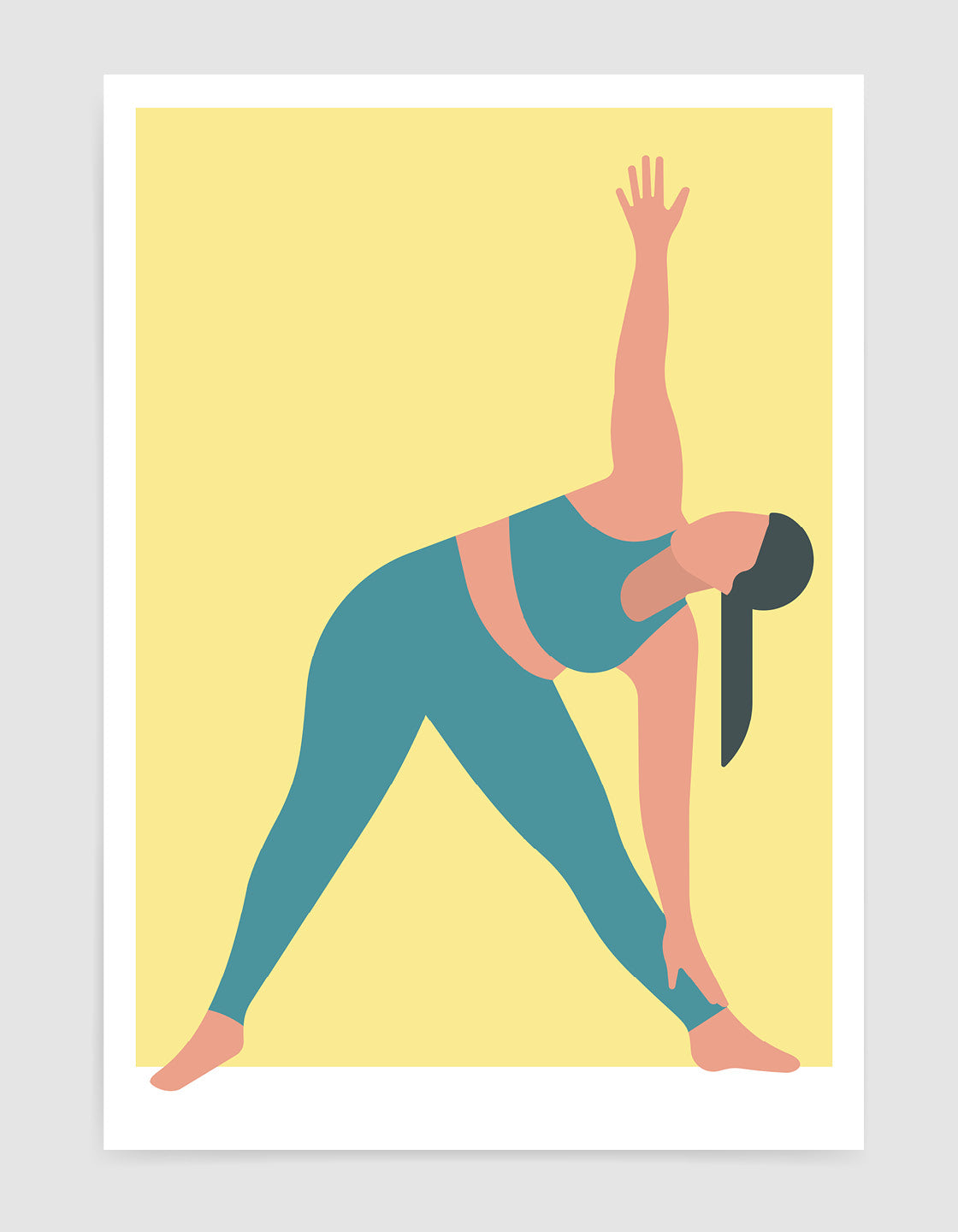 Triangle pose