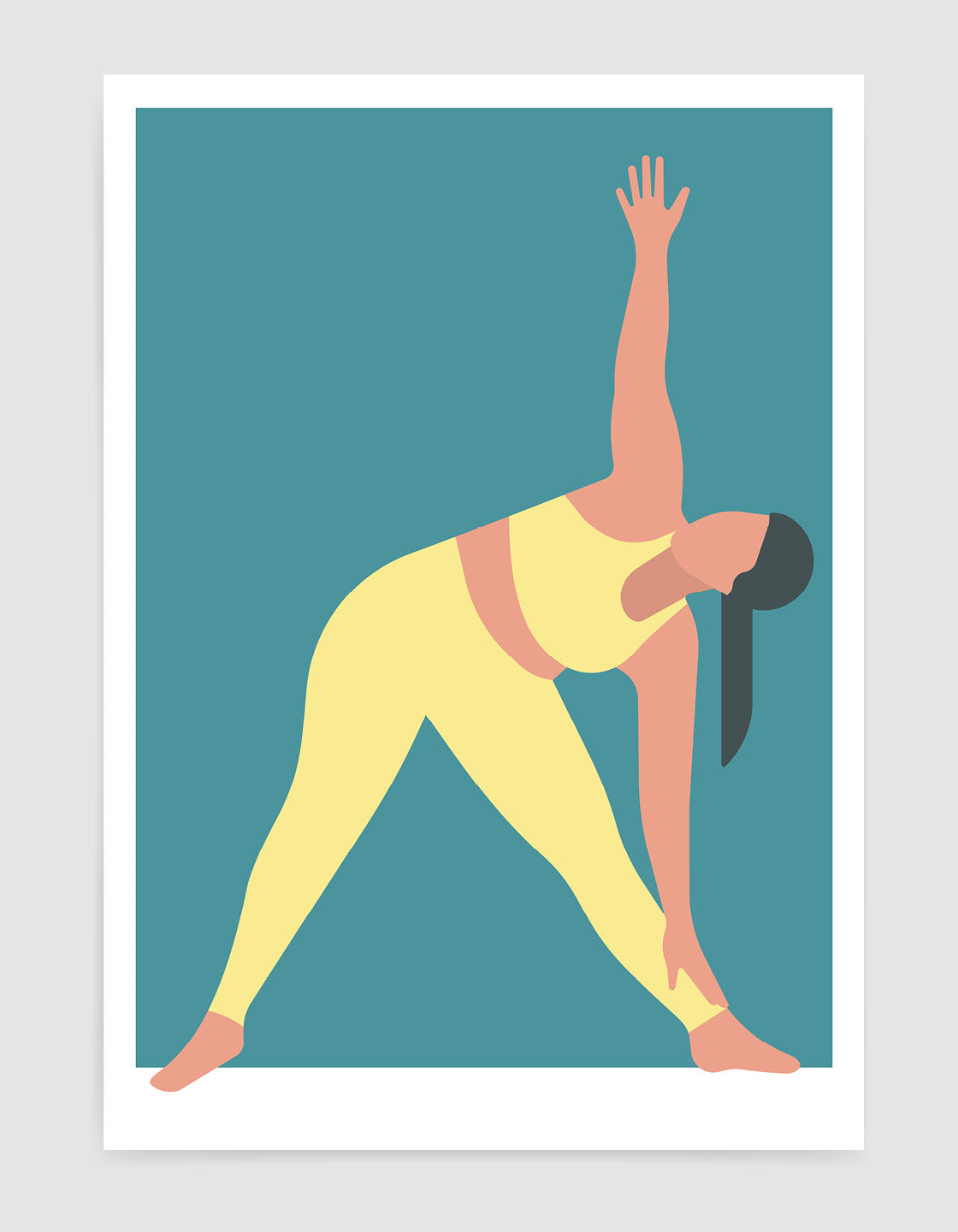 Triangle pose
