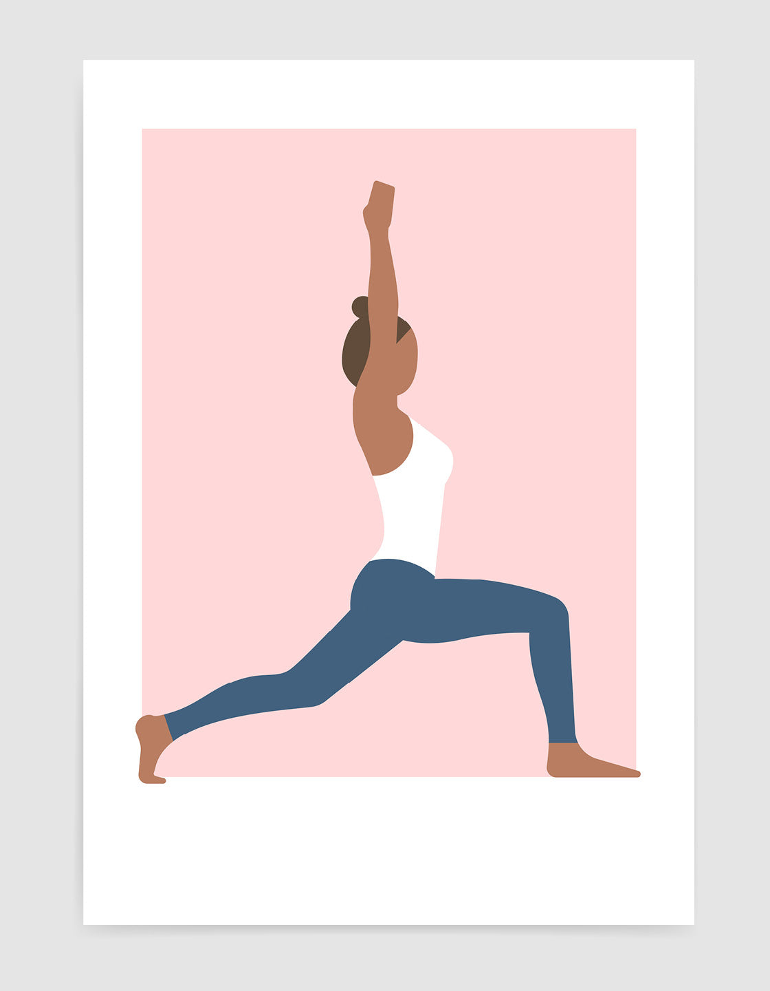 Warrior pose