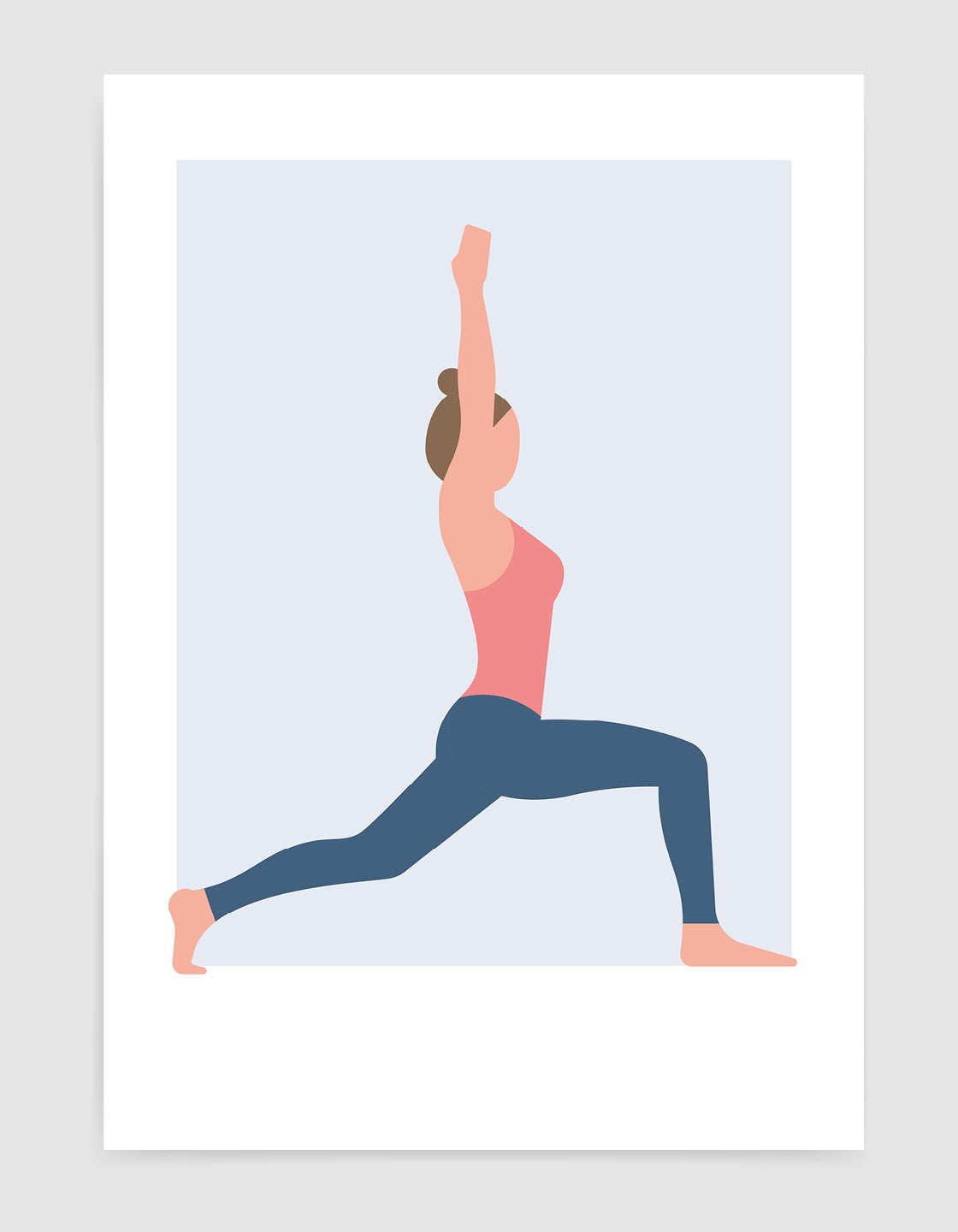 Warrior pose