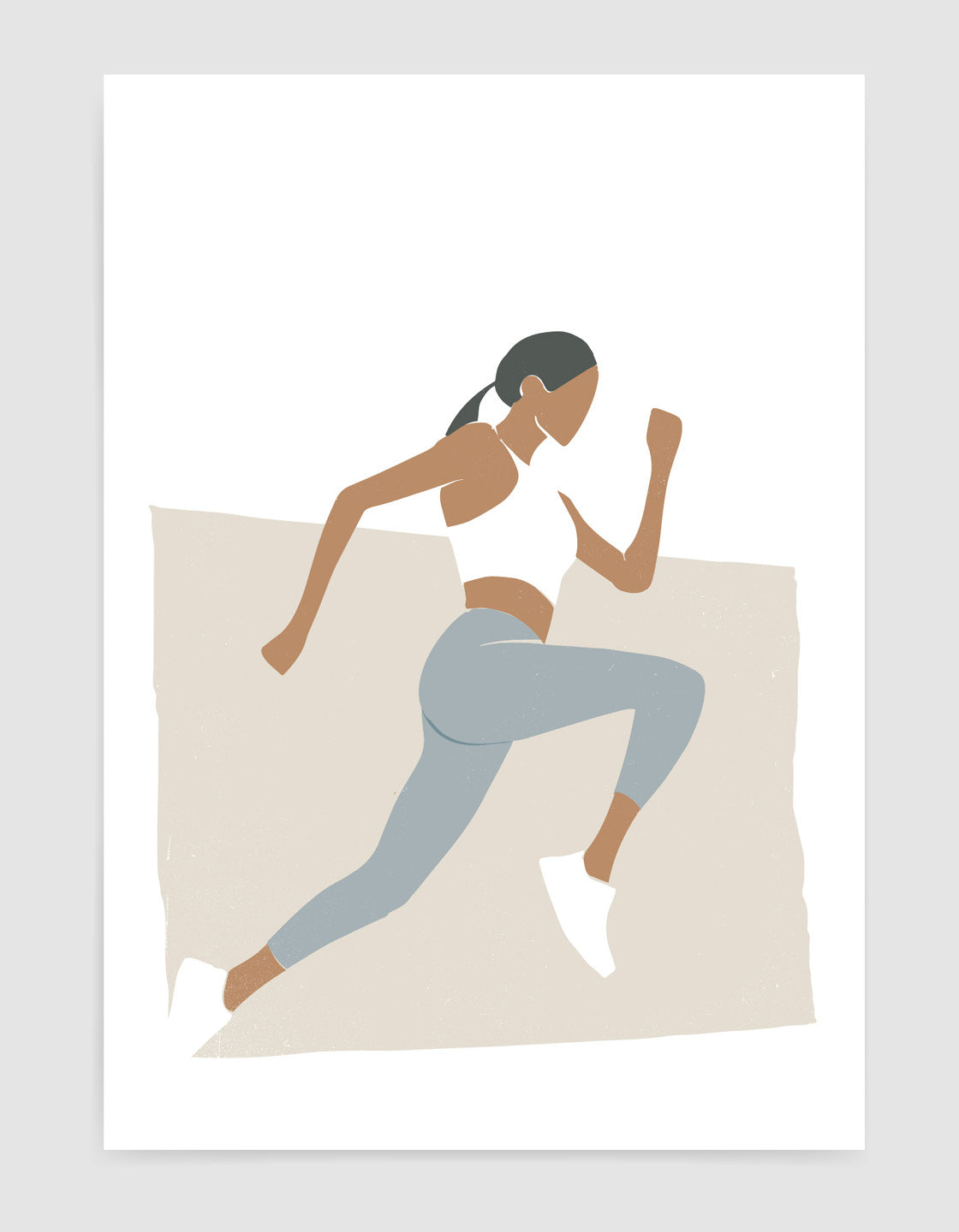 Female runner