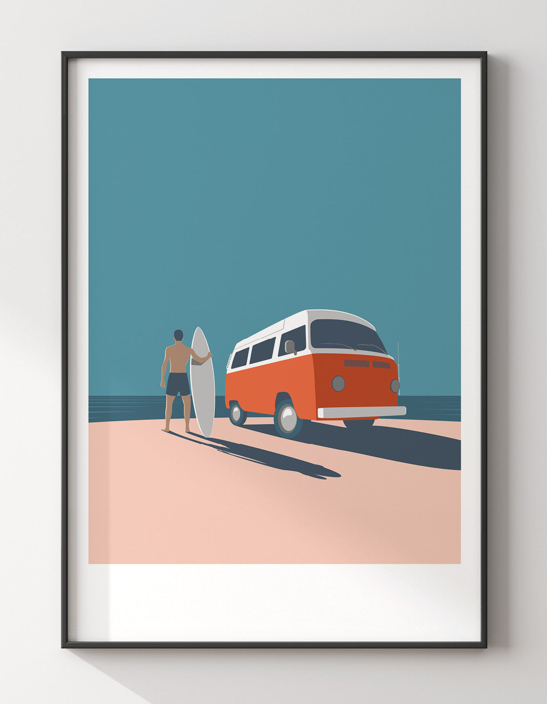 Retro camper van