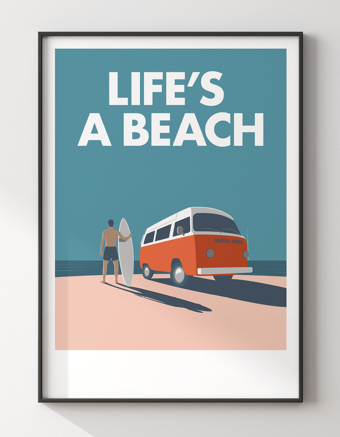 Retro camper van