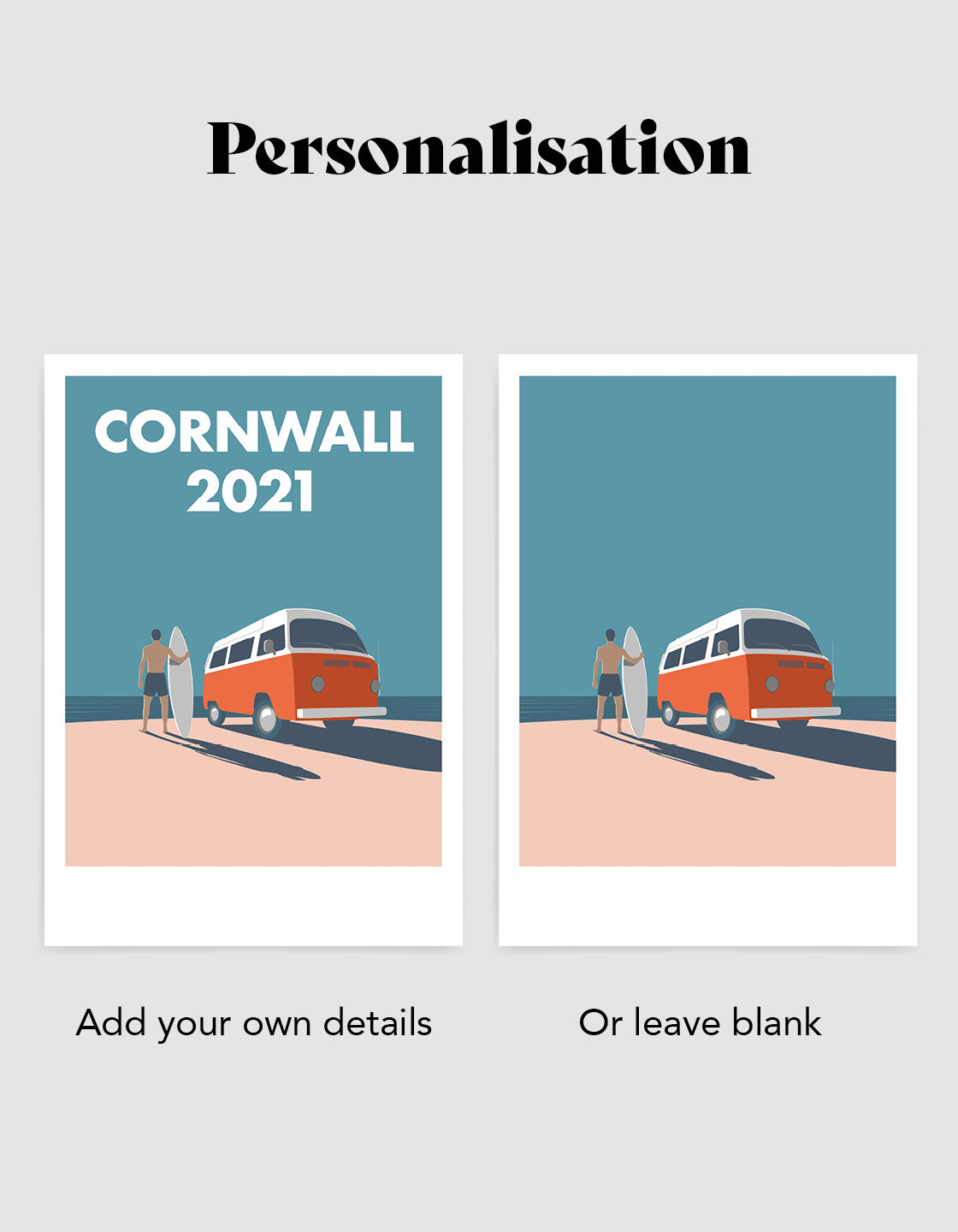 Retro camper van