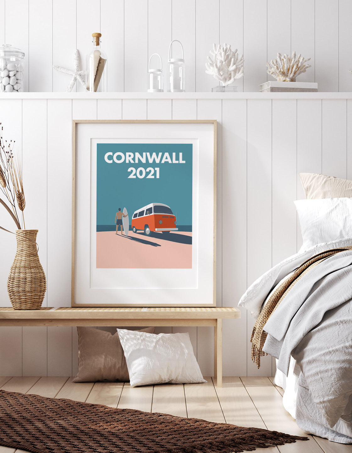 Retro camper van