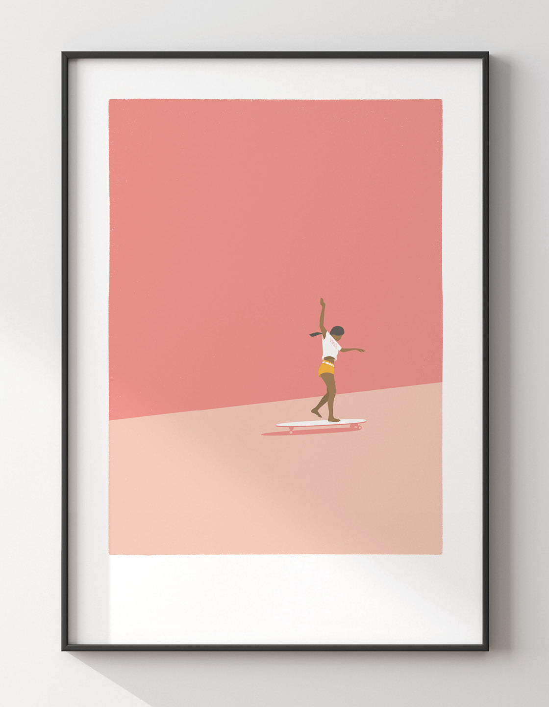 Skateboard girl