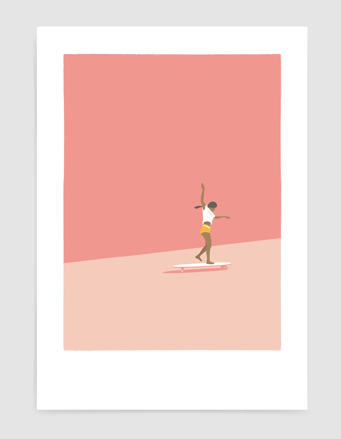 Skateboard girl
