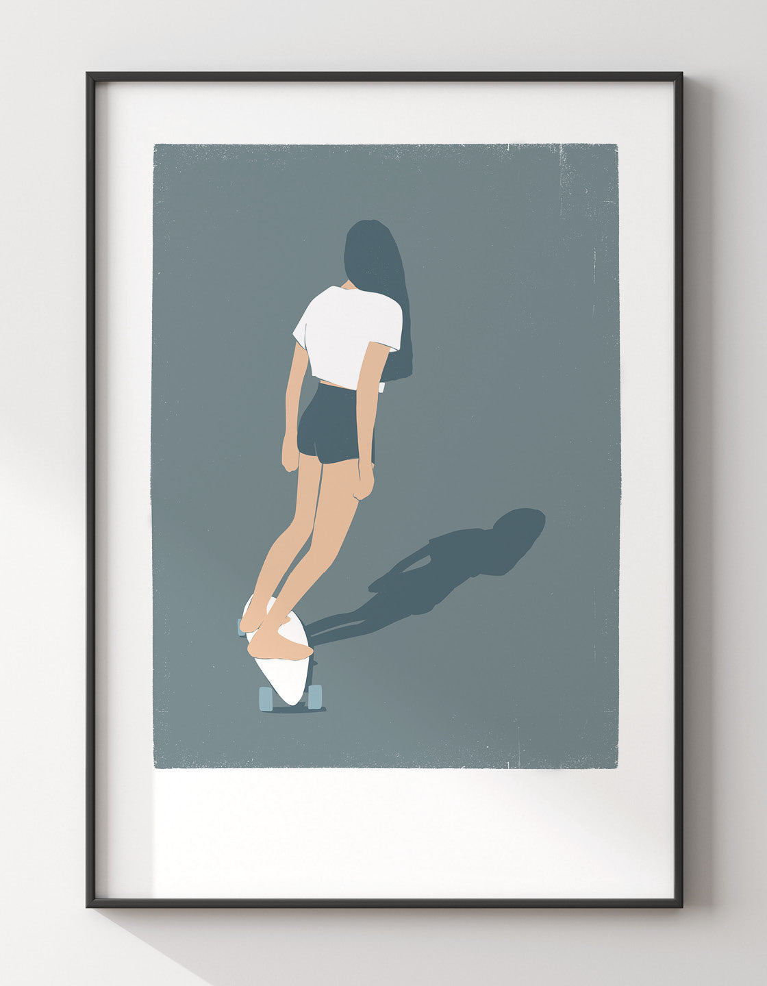 Skateboard girl II