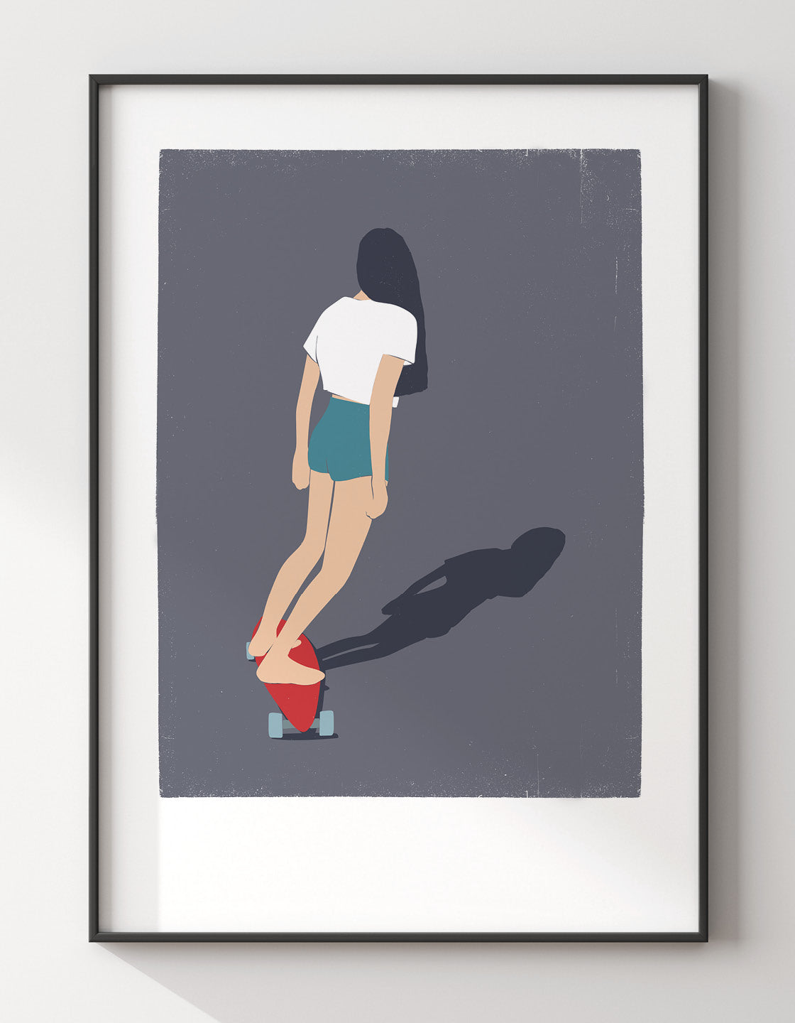 Skateboard girl II