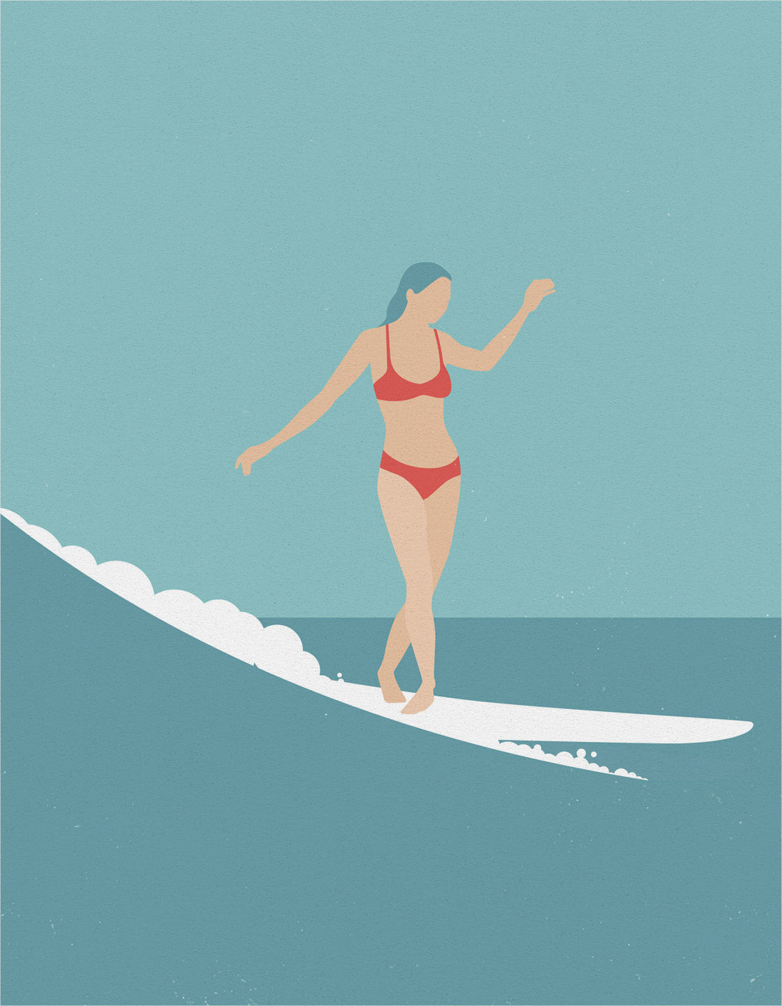 Surfer girl