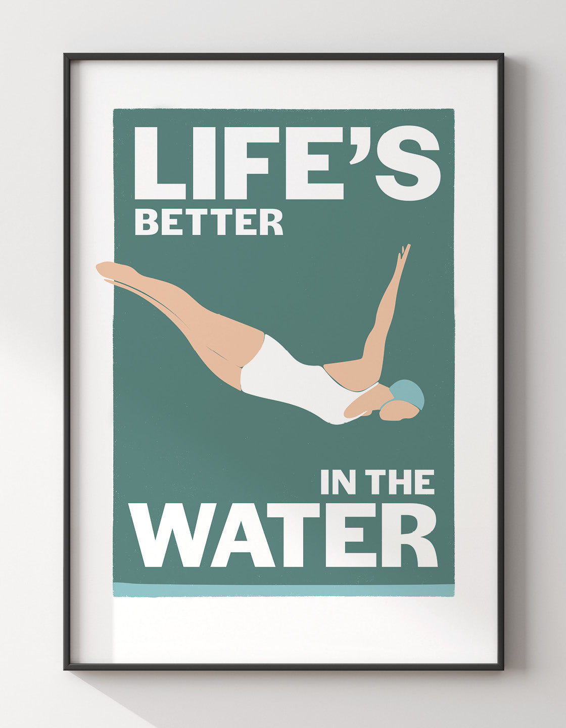 Life's better in the water