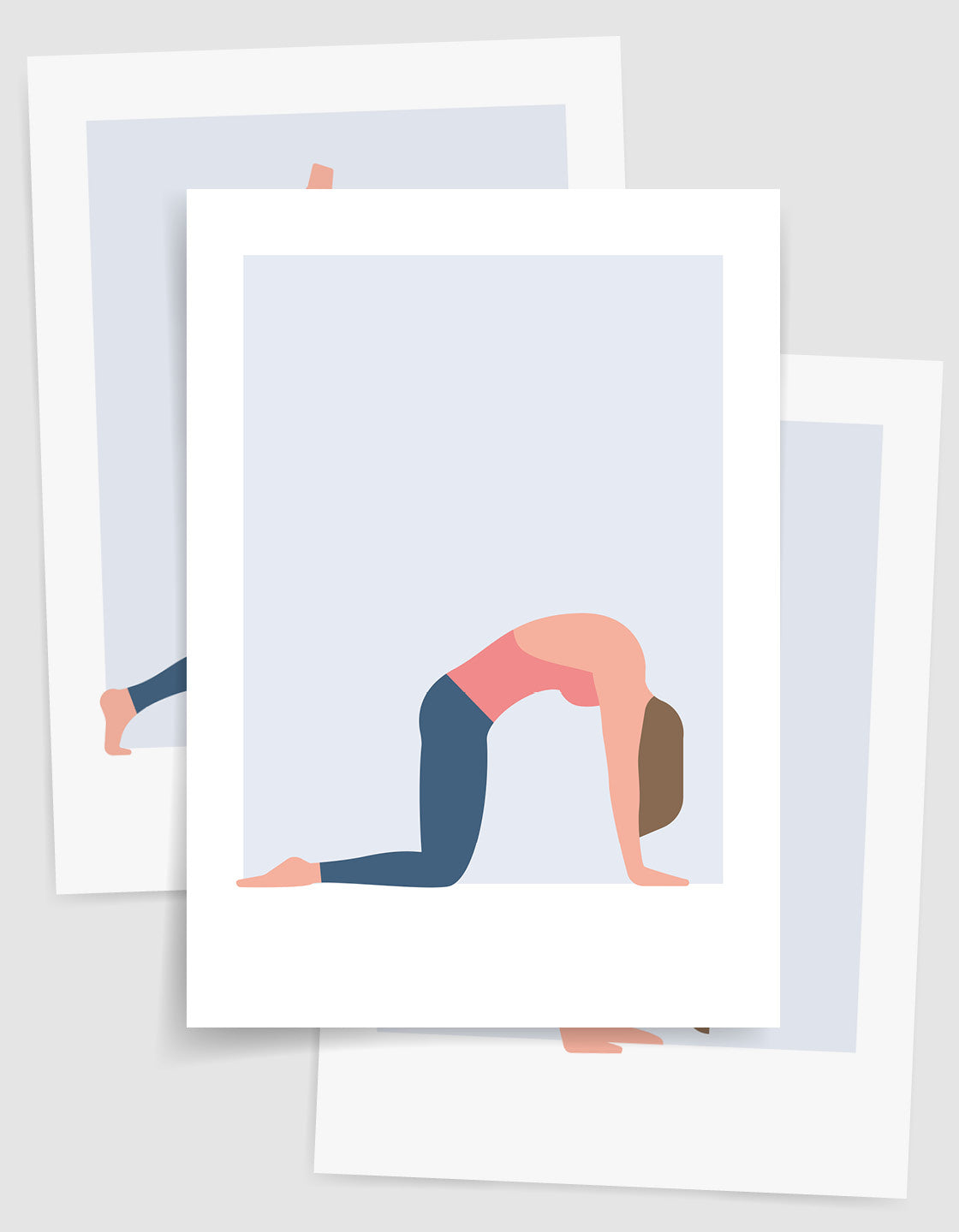 Yoga print set