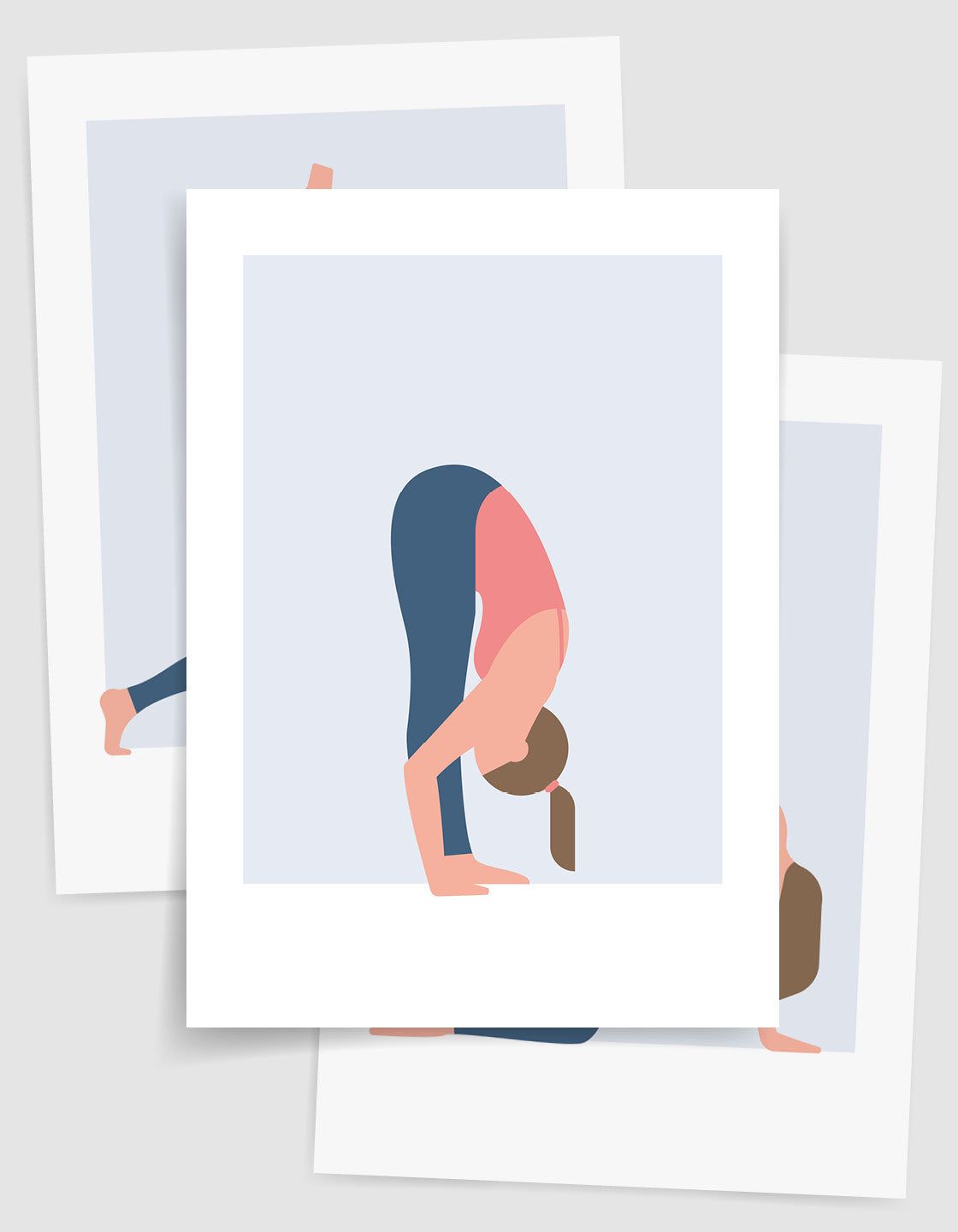 Yoga print set