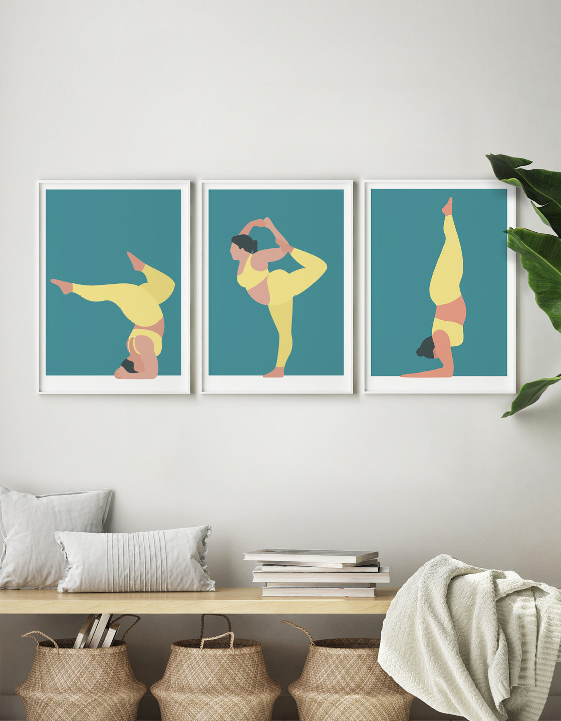 Yoga print set III