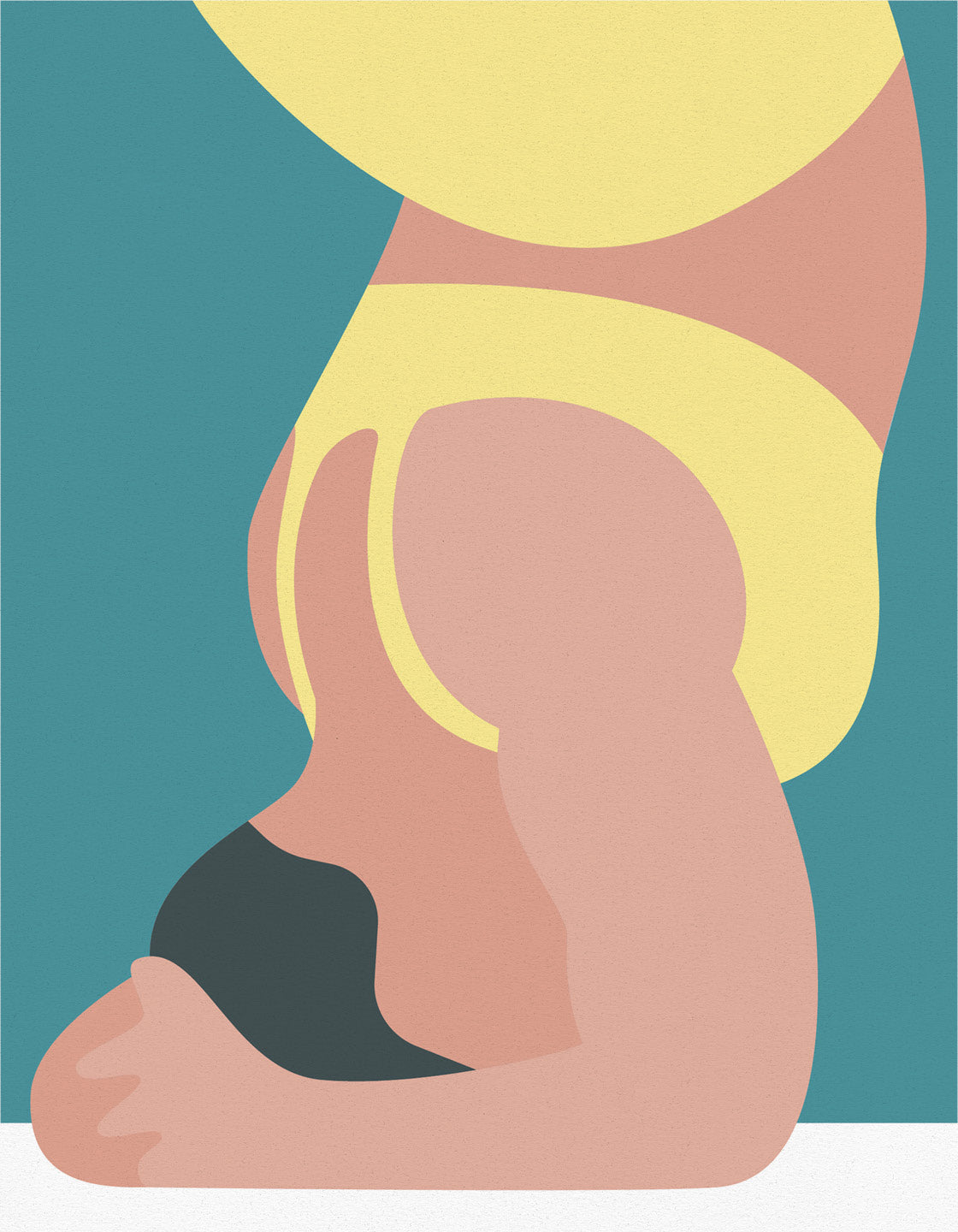 Yoga print set III