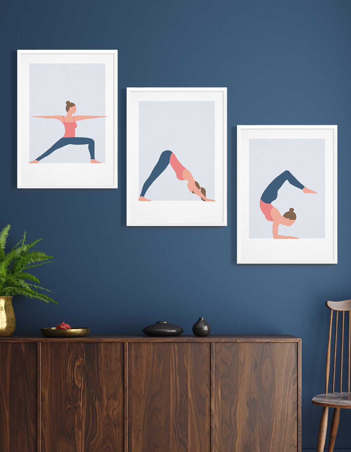Yoga print trio