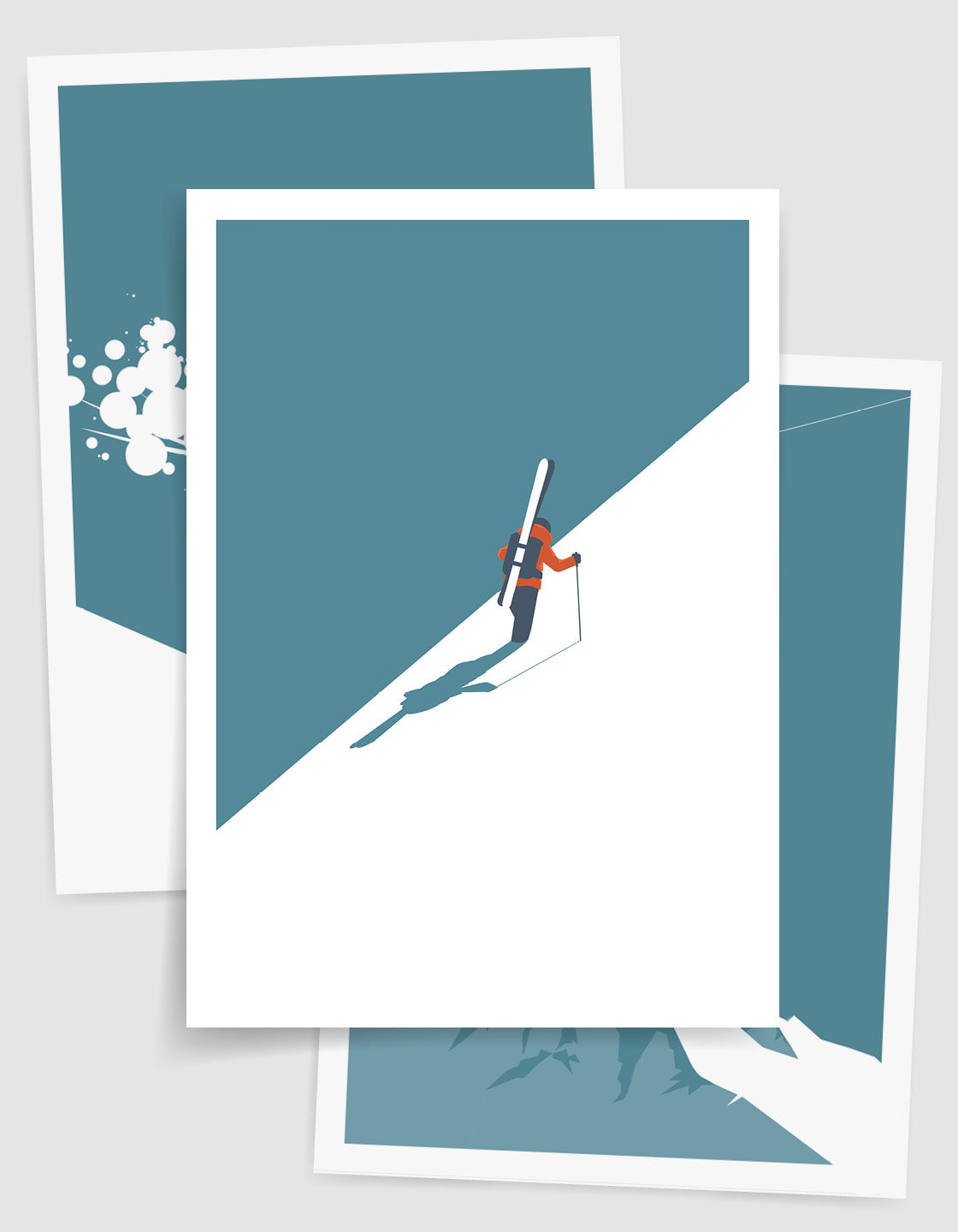 Ski gallery wall III