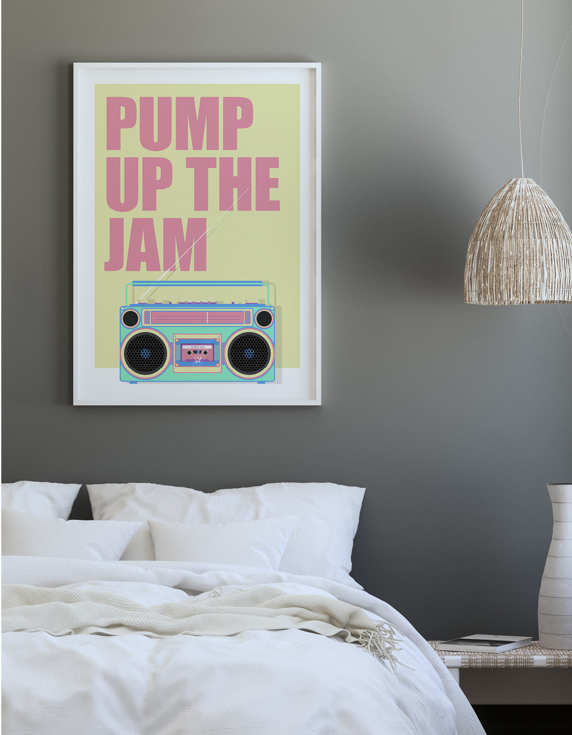 Retro boombox
