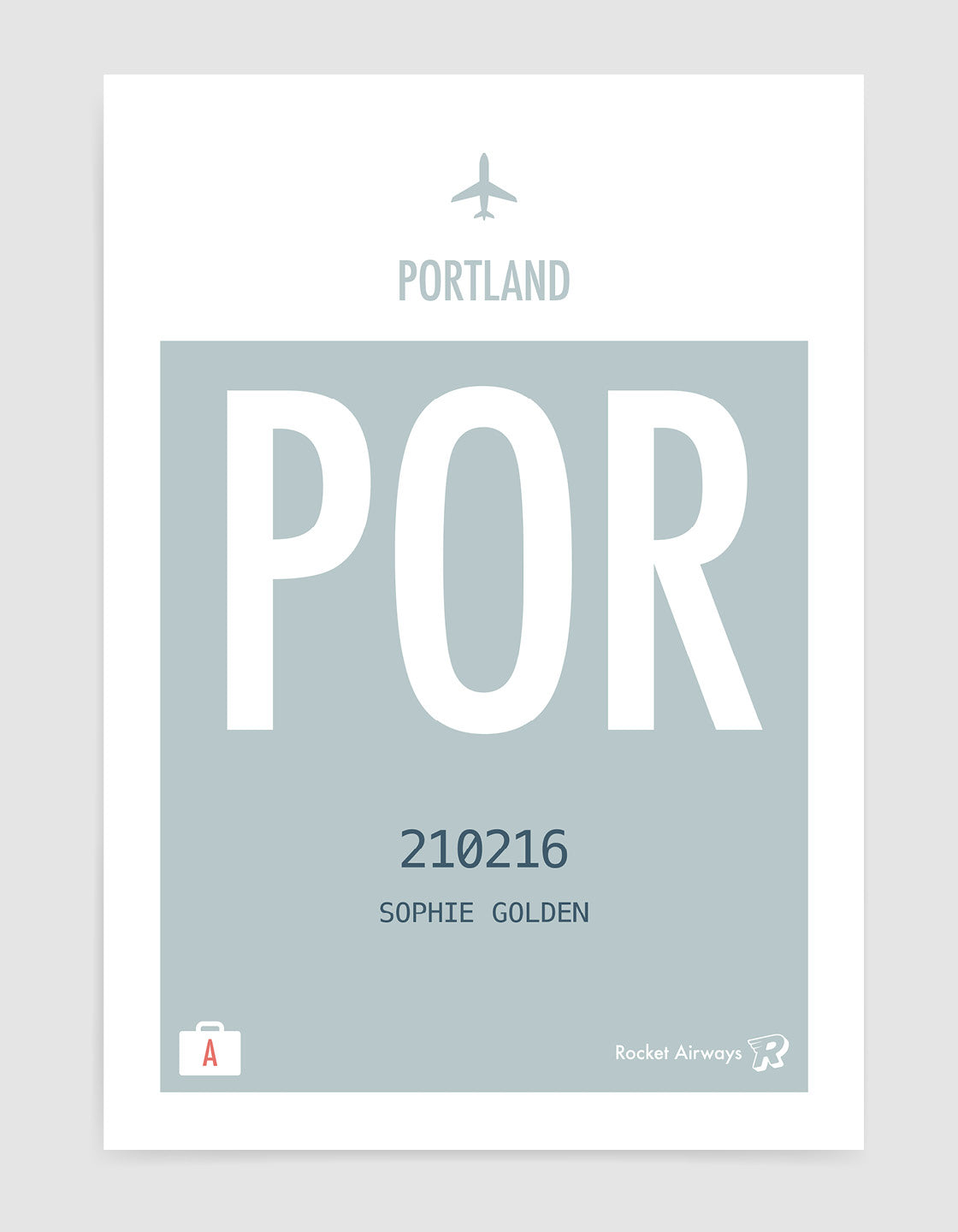 Retro travel destination