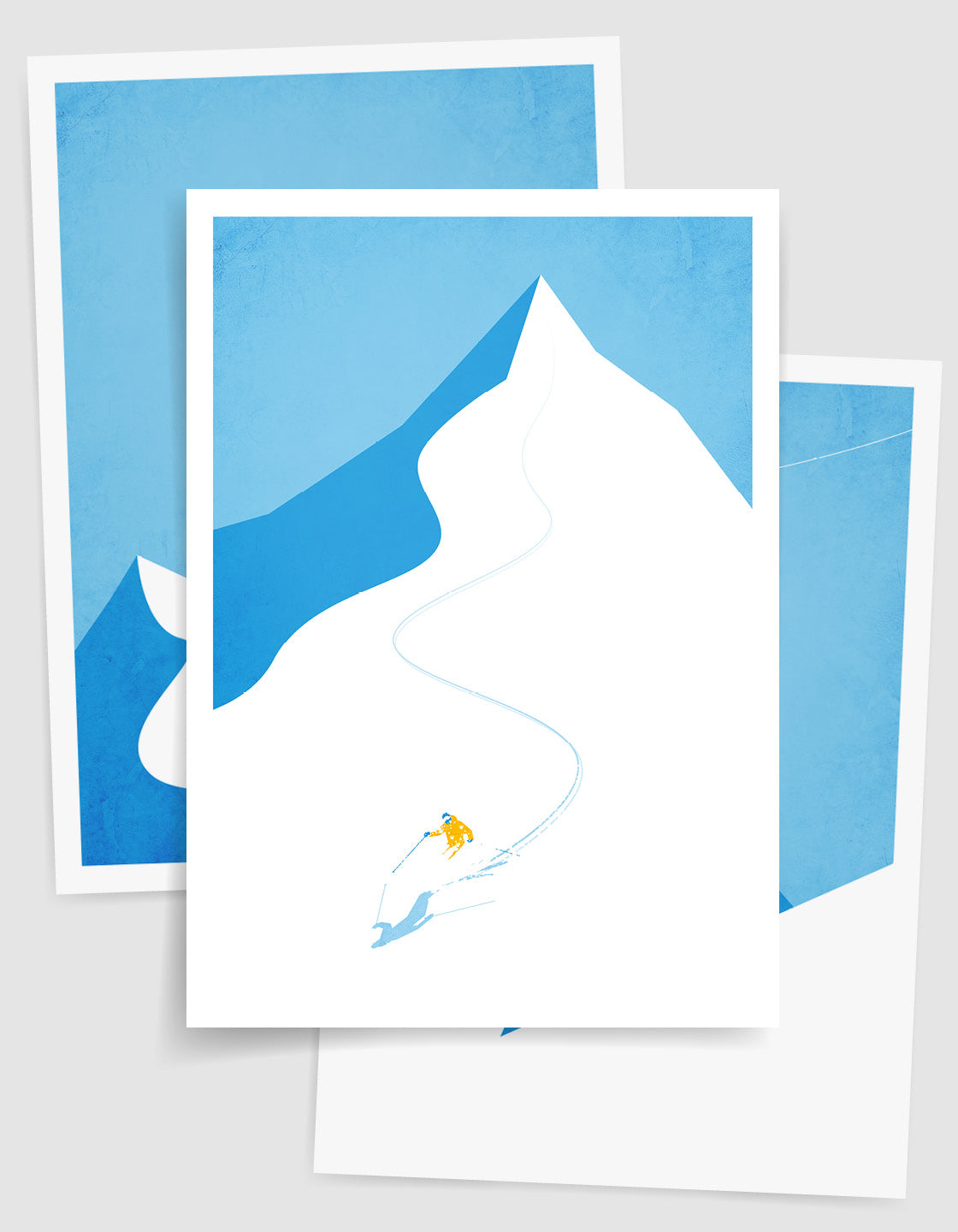 Ski gallery wall