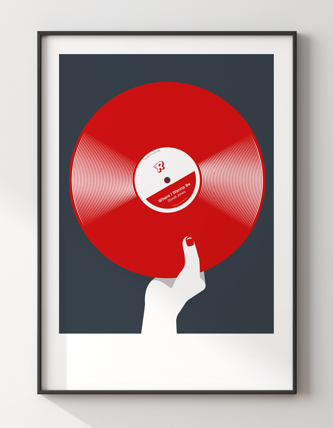 Retro colour vinyl