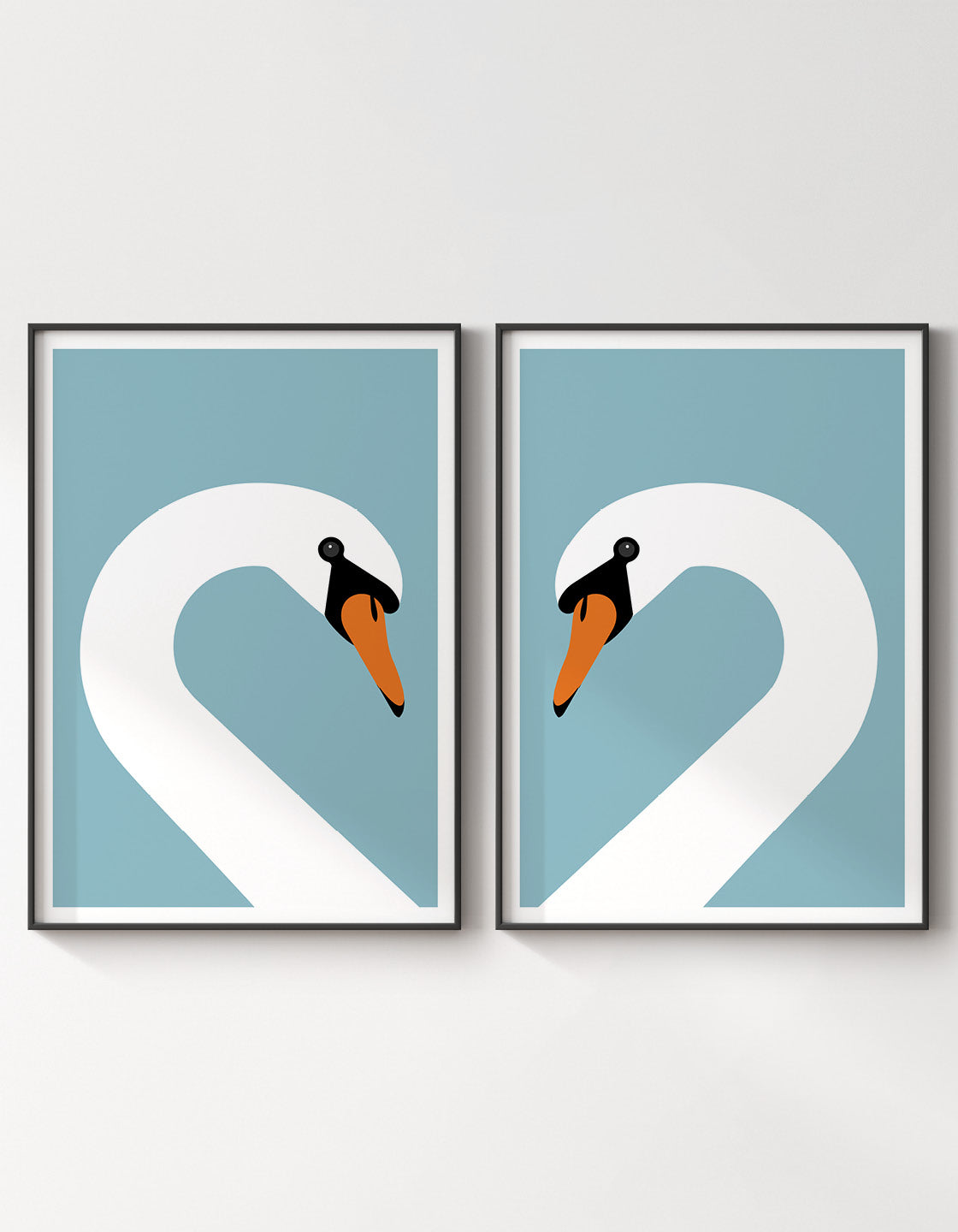 Swan pair
