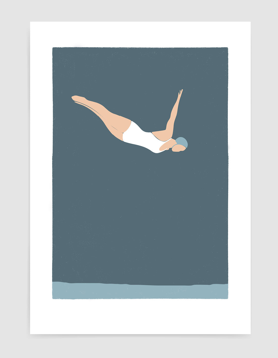 Diving girl II