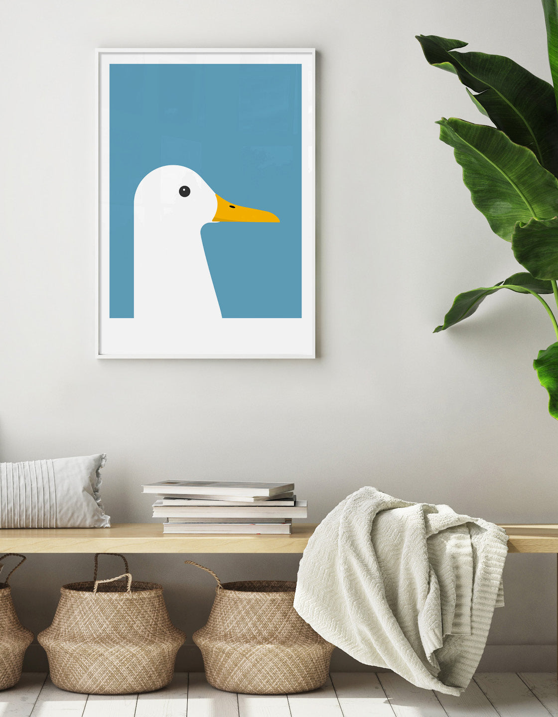 White duck