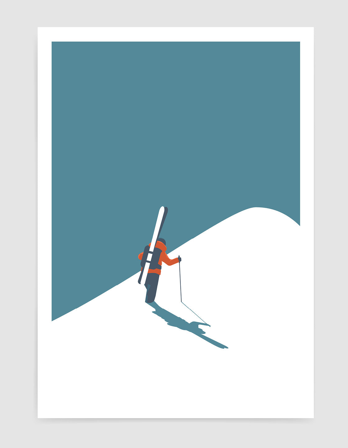 Off piste skier II