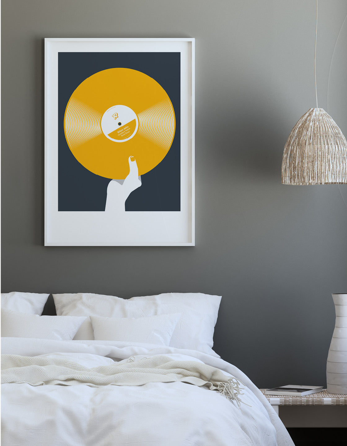 Retro colour vinyl