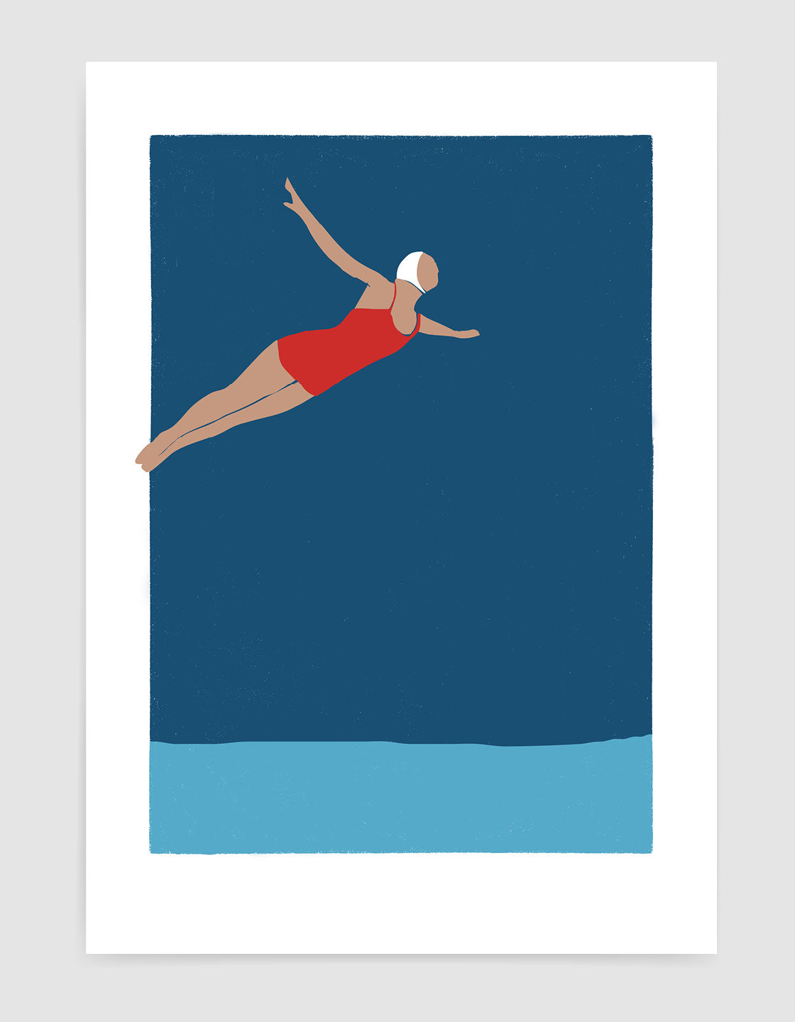 Diving girl