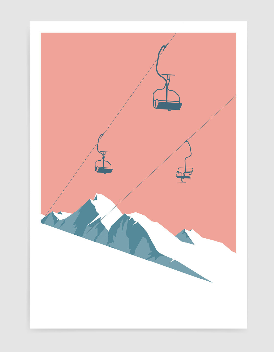 Ski chairlift