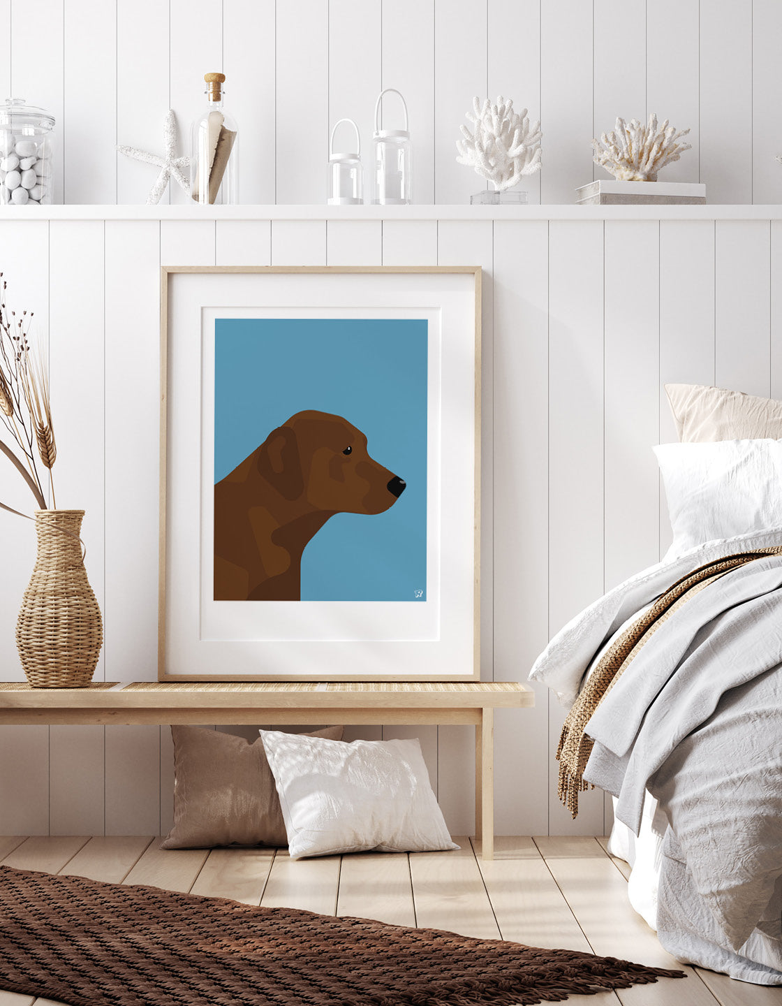 Chocolate labrador
