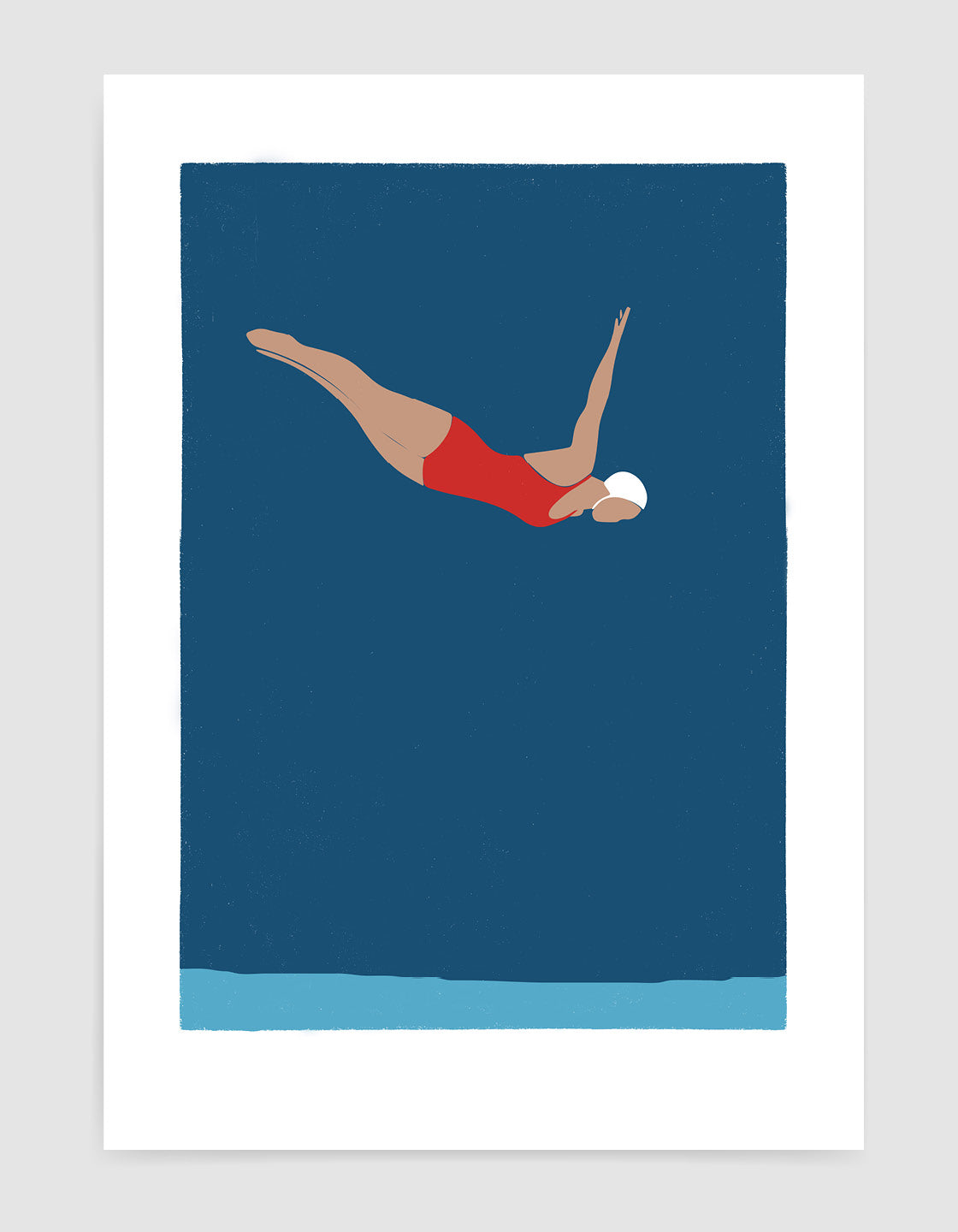 Diving girl II