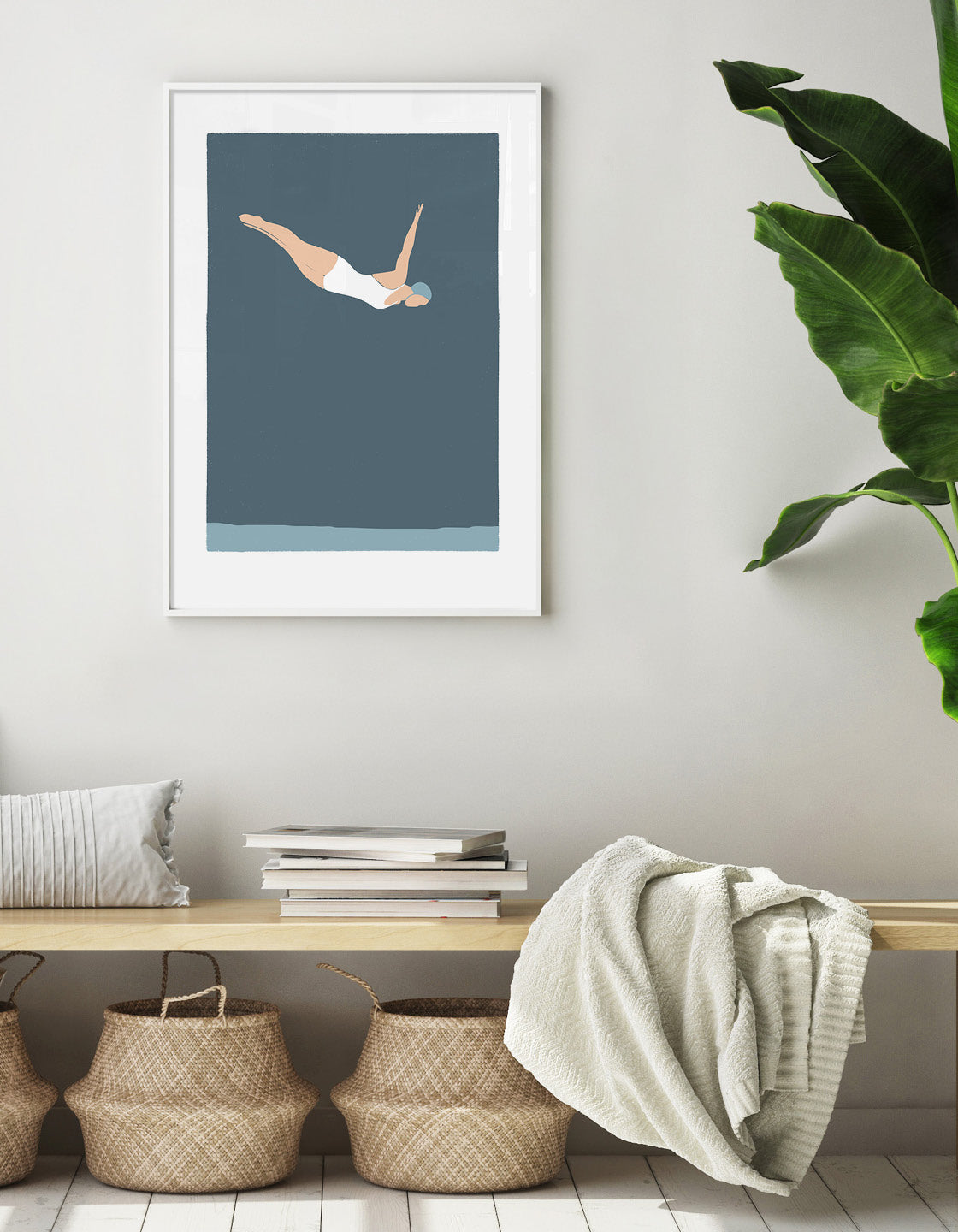 Diving girl II