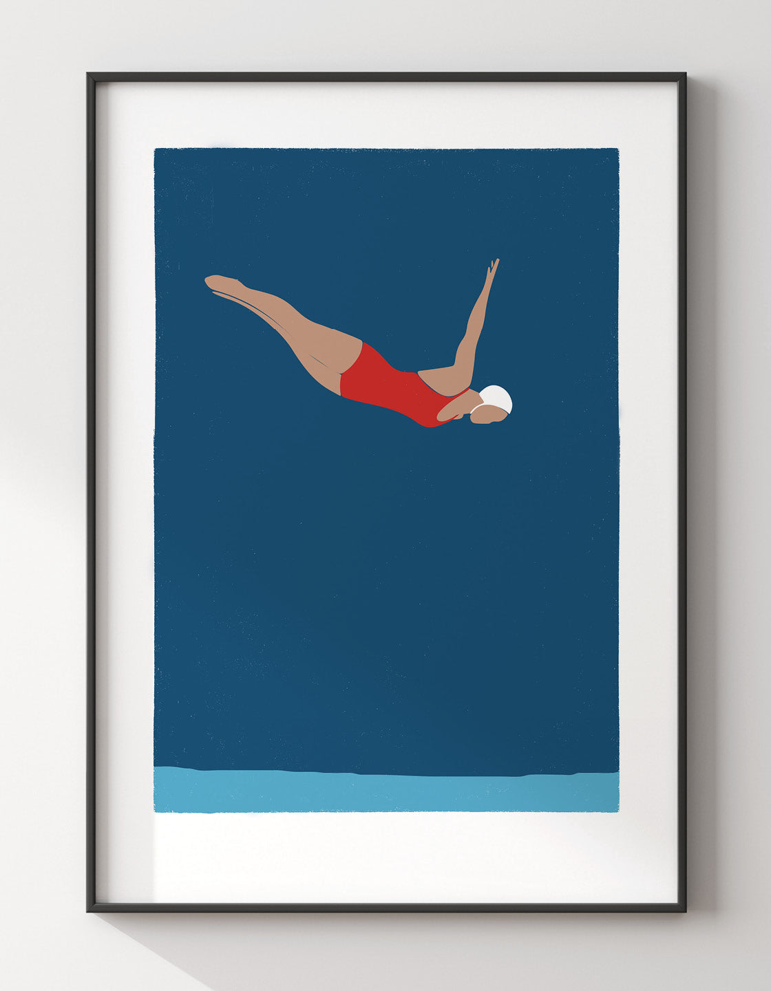 Diving girl II