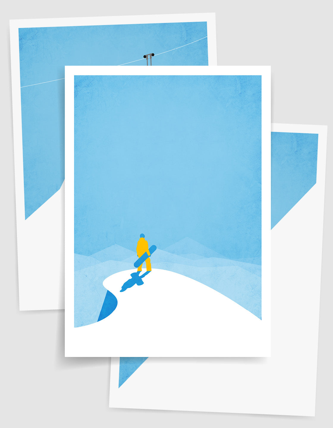 Snowboard gallery wall