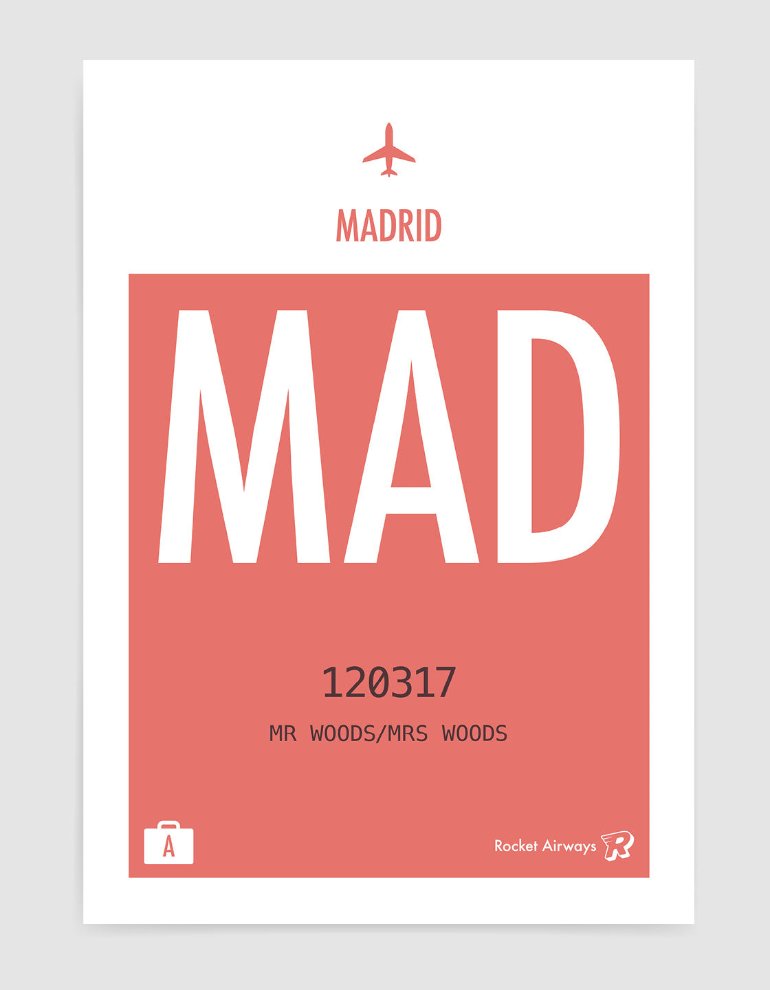 Retro travel destination