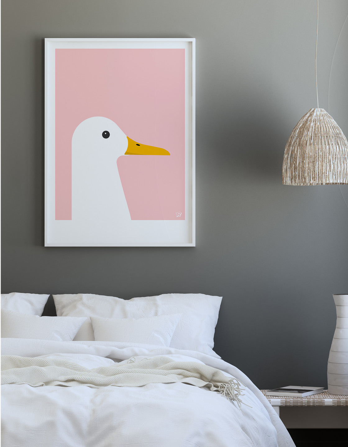 White duck