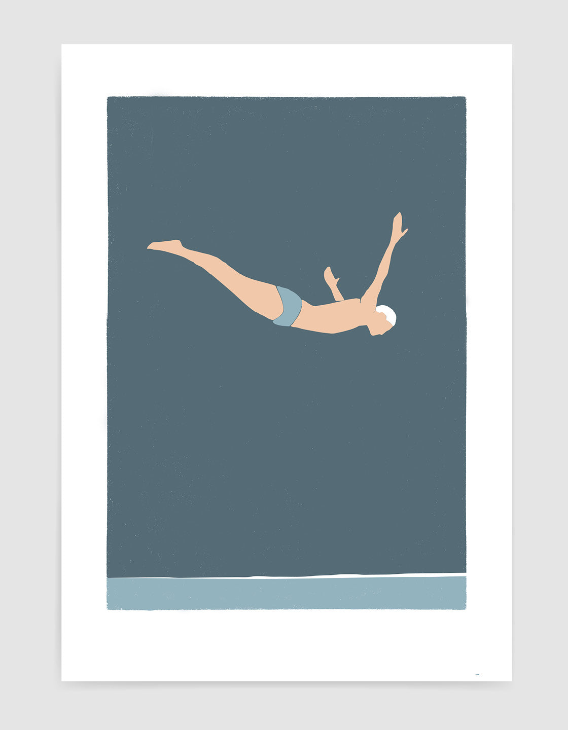 Cliff diving