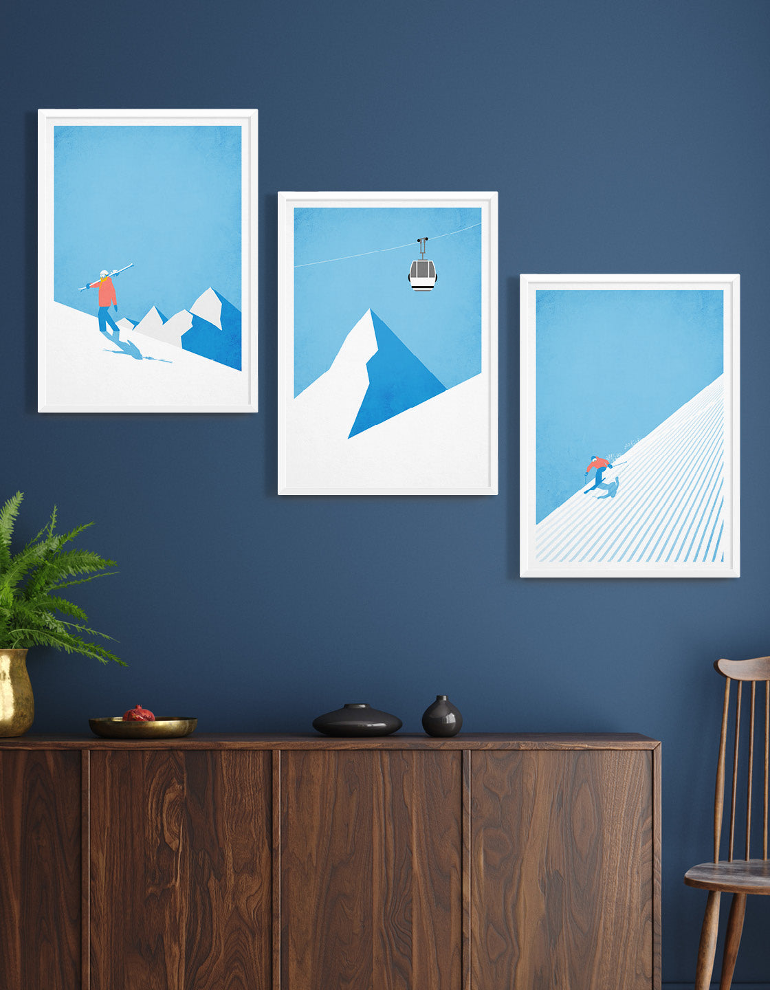 Ski gallery wall #2